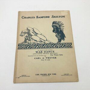 War Dance The Feature of Lada's Programs Charles S Skilton Music Sheets 12 page